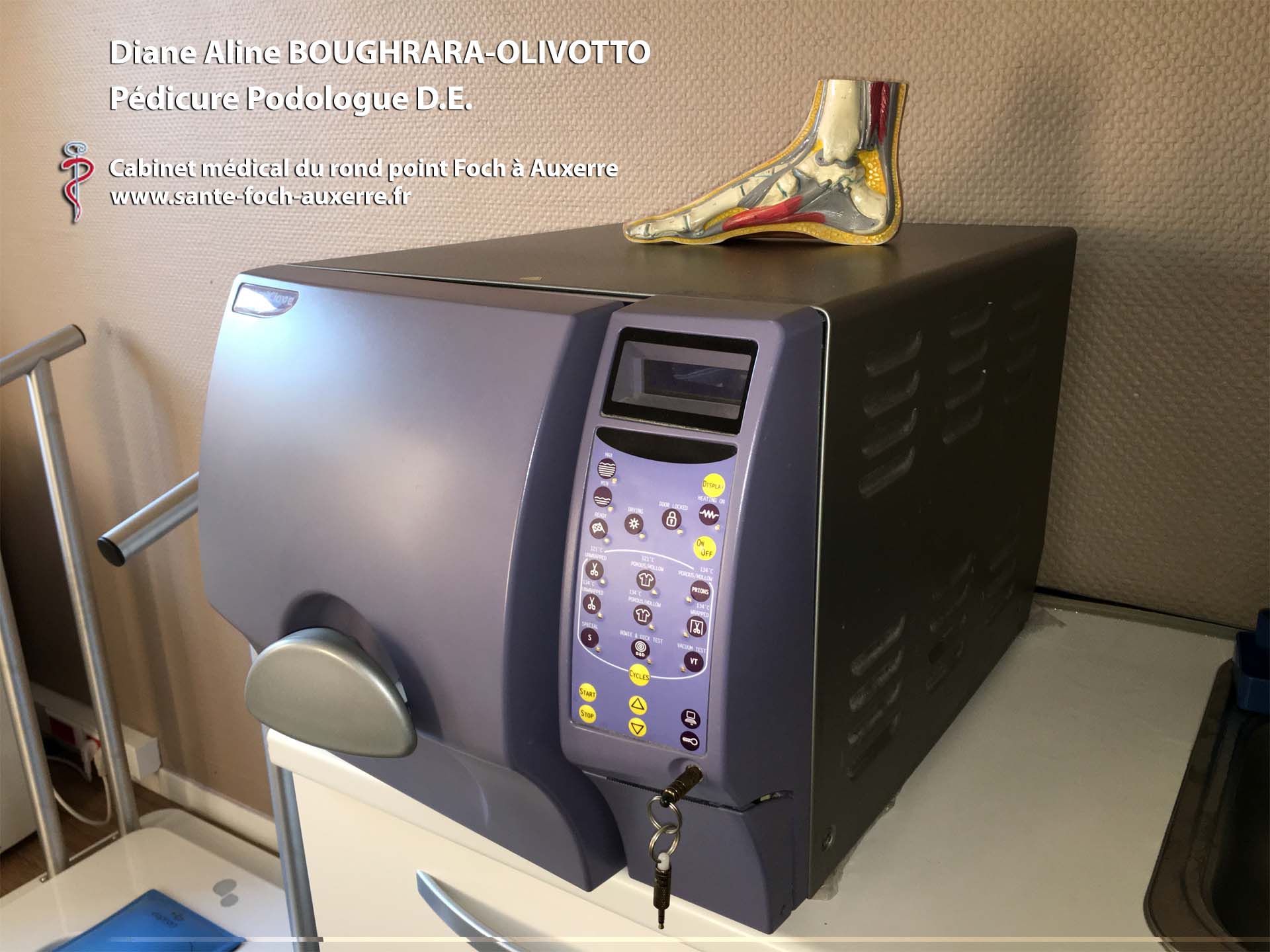 Pédicure Podologue médical du rond point Foch